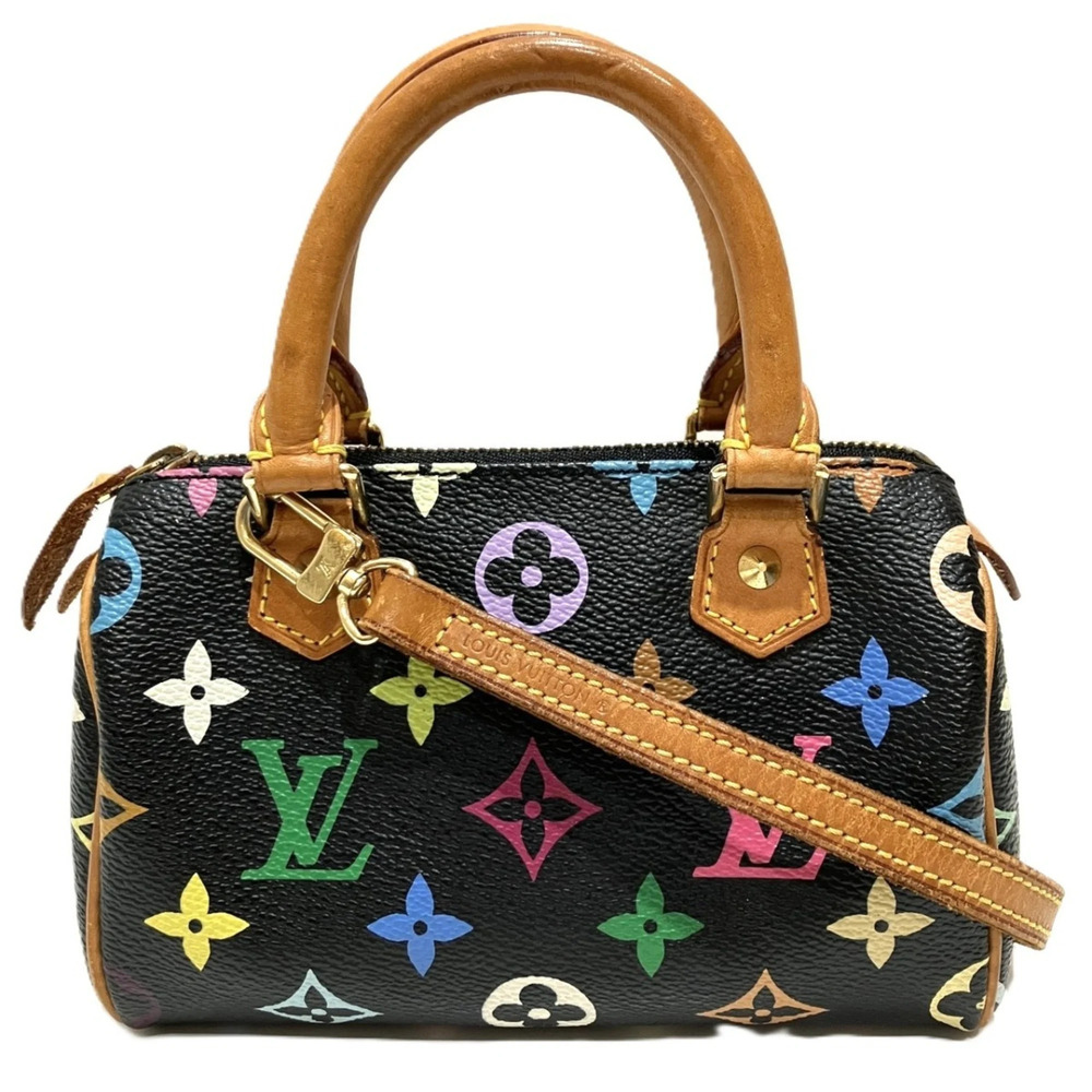 Louis Vuitton Mini Speedy Handbag, Monogram Multicolor, Canvas, M92644